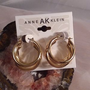 Anne Klein Hoop Earrings